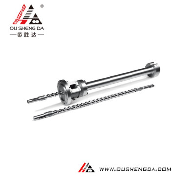 HDPE pipe tube extruder screw barrel high speed output tuberia tubo extrusion tornillo husillo barril cilindro alta velocidad